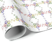 Papier Cadeau Bingo Balls (Coin rond)