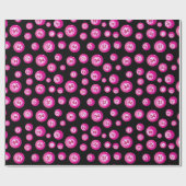 Papier Cadeau Bingo Player - balles roses (Plat)