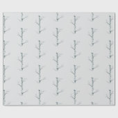 Papier Cadeau Birch Tree (Plat)