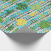 Papier Cadeau Birch Trees (Coin)