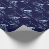 Papier Cadeau Bird on a Scroll (Coin)