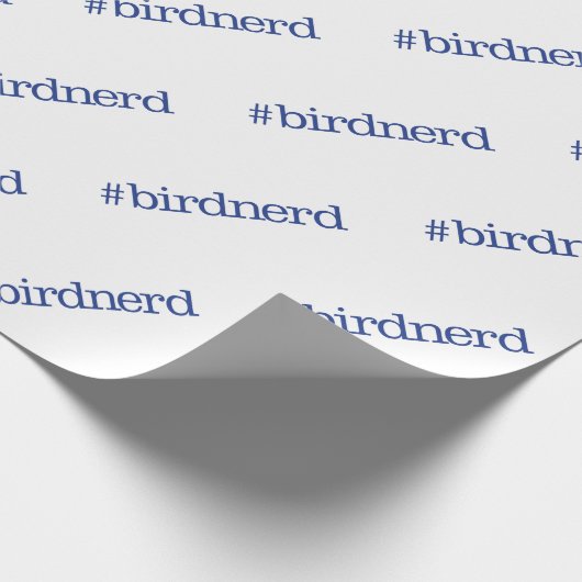 Papier Cadeau #birdnerd (Coin)