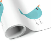 Papier Cadeau Birdy (Coin rond)