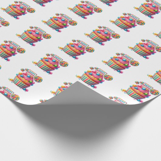 Papier Cadeau Birthday  (Coin)