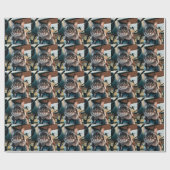 Papier Cadeau Birthday Cat Pilot & Airplane Cool Funny Aviation (Plat)