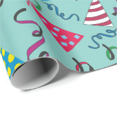 Papier Cadeau Birthday Celebration (Coin rond)