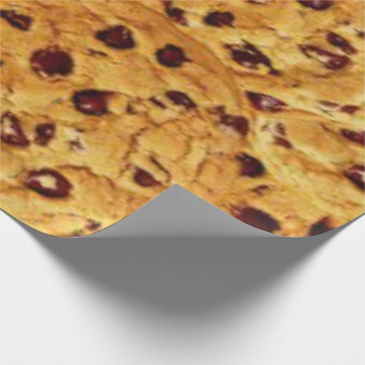 Papier Cadeau biscuits aux puces de chocolat (Coin)