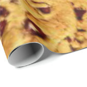 Papier Cadeau biscuits aux puces de chocolat (Coin rond)