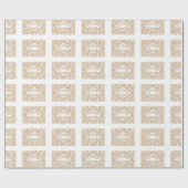 Papier Cadeau Biscuits délicieux de crème de crème anglaise (Plat)