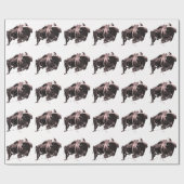 Papier Cadeau Bison de Buffalo (Plat)