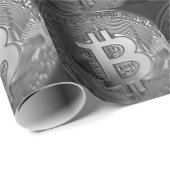 Papier Cadeau Bitcoin 16 (Coin rond)