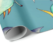 Papier Cadeau Bizarre (Coin rond)