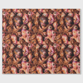 Papier Cadeau Bizarre Déplaisant Alien Viande et couilles (Plat)