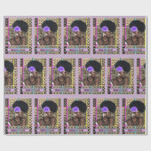 Papier Cadeau Black Girl Rock (Plat)