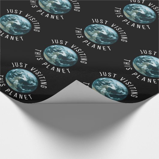 Papier Cadeau Black Juste Visiting (Coin)