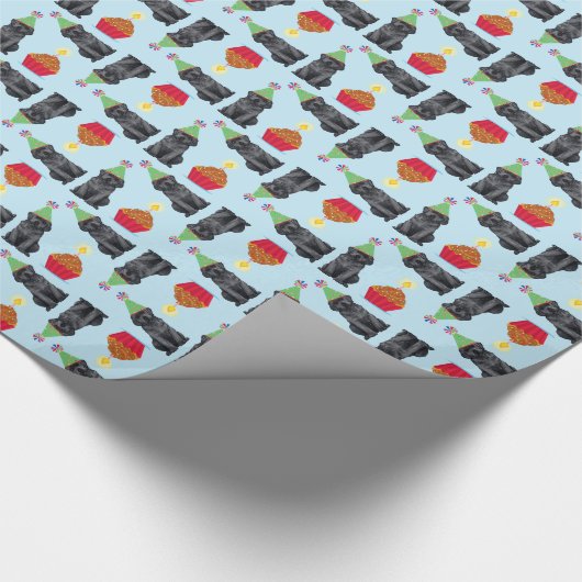 Papier Cadeau Black Lab de Cupcake (Coin)