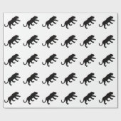 Papier Cadeau Black Panther blanc (Plat)