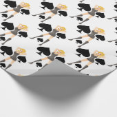 Papier Cadeau Black Spades Blonde Queen Thunder_Cove (Coin)