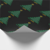 Papier Cadeau Black Tree (Coin)