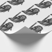 Papier Cadeau Black & White Geronimo (Coin)