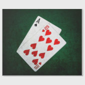 Papier Cadeau Blackjack 21 point - As, Ten (Plat)