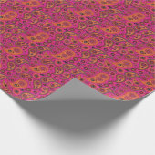 Papier Cadeau Blacklight Paisley (Coin)