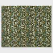 Papier Cadeau Blackthorn, célèbre motif William Morris (Plat)