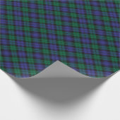 Papier Cadeau Blackwatch Tartan Royal Scottish Plaid Motif (Coin)