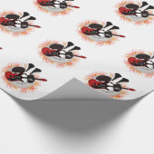 Papier Cadeau Blaireau de basculage (Coin)