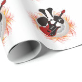 Papier Cadeau Blaireau de basculage (Coin rond)