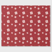 Papier cadeau blanc (Plat)