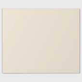 Papier Cadeau Blanc antique (couleur solide)  (Plat)