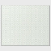 Papier Cadeau Blanc avec le papier d'emballage vert clair de (Plat)
