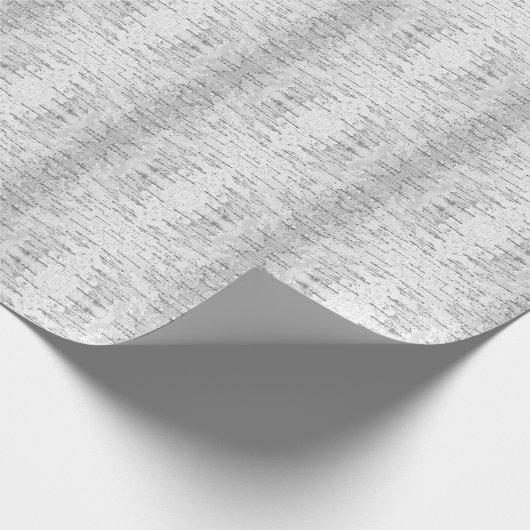 Papier Cadeau Blanc, comme dans Birch Bark Photo (Coin)