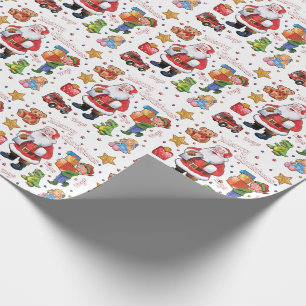 Papier Cadeau Blanc de papier d'emballage de jouets de l'atelier