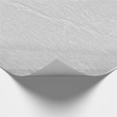 Papier Cadeau Blanc en cuir (Coin)