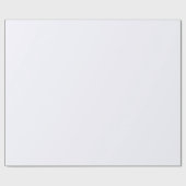 Papier Cadeau Blanc fantôme (Plat)