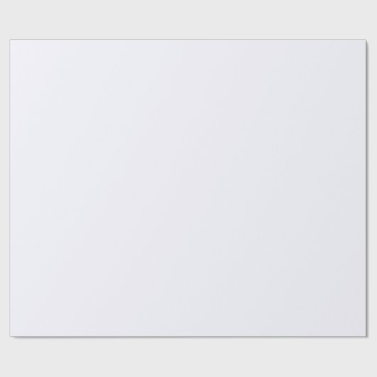 Papier Cadeau Blanc fantôme (Plat)