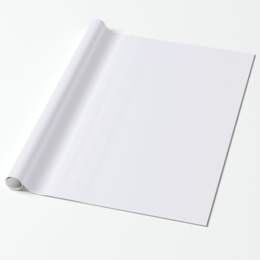 Papier Cadeau Blanc fantôme (Déroulé)