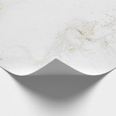 Papier Cadeau Blanc marbre (Coin)