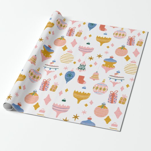 Papier Cadeau blanc max noël (Déroulé)