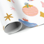 Papier Cadeau blanc max noël (Coin rond)