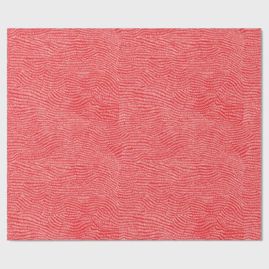 Papier cadeau blanc simple moderne (Plat)