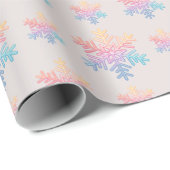 Papier Cadeau Blanche-Neige simple (Coin rond)