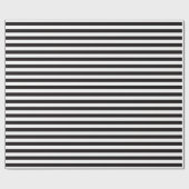 Papier Cadeau Blancs et noirs chics (Plat)