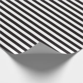 Papier Cadeau Blancs et noirs chics (Coin)