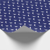 Papier Cadeau Blancs Golden Retriever (Coin)