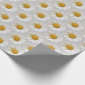 Papier Cadeau Blancs Motif gris clair (Coin)