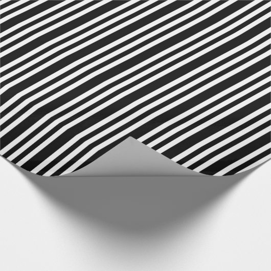 Papier cadeau | Blancs noirs (Coin)