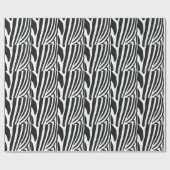 Papier Cadeau Blancs noirs et blancs (Plat)